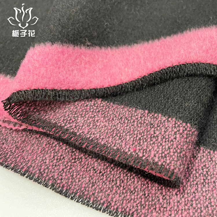 横条纹呢面料25