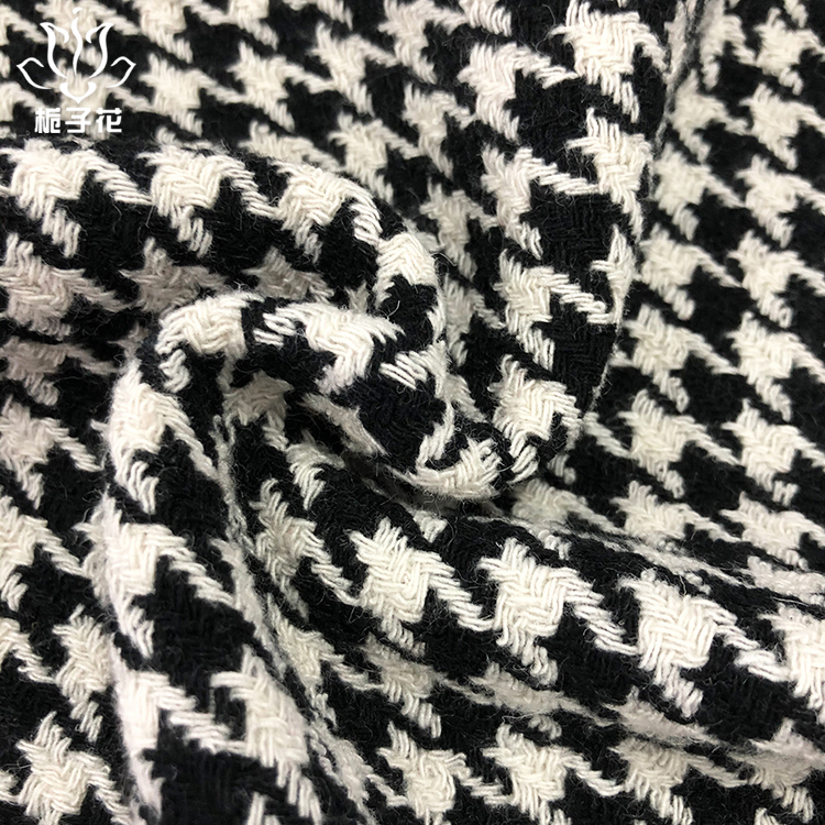 全涤纶千鸟格面料2