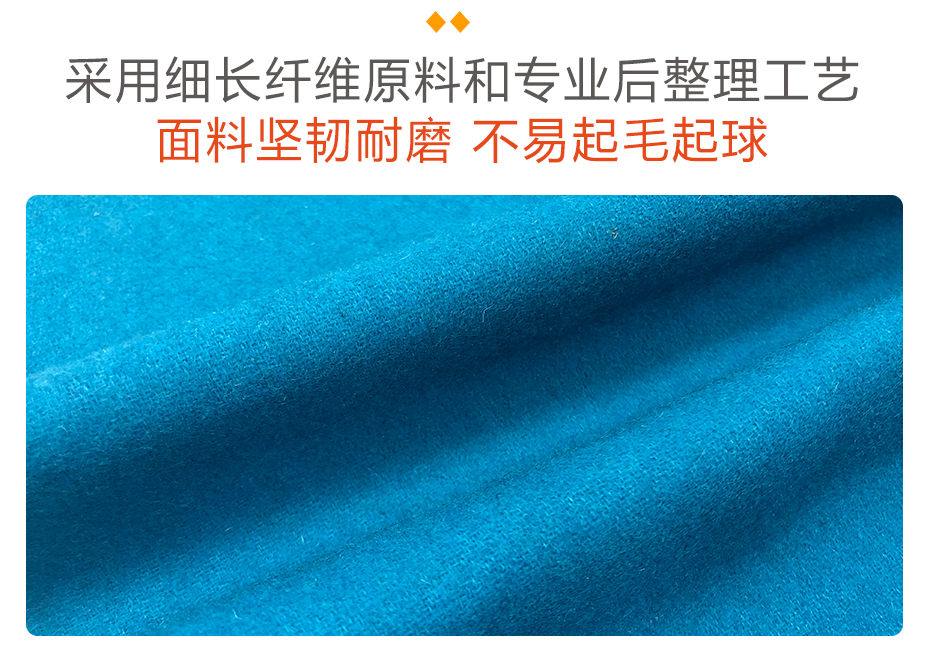 100毛法兰呢面料9