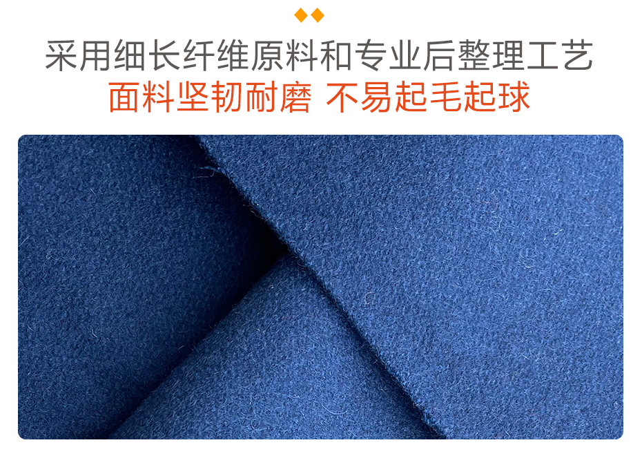 50毛涤麦尔登呢面料43