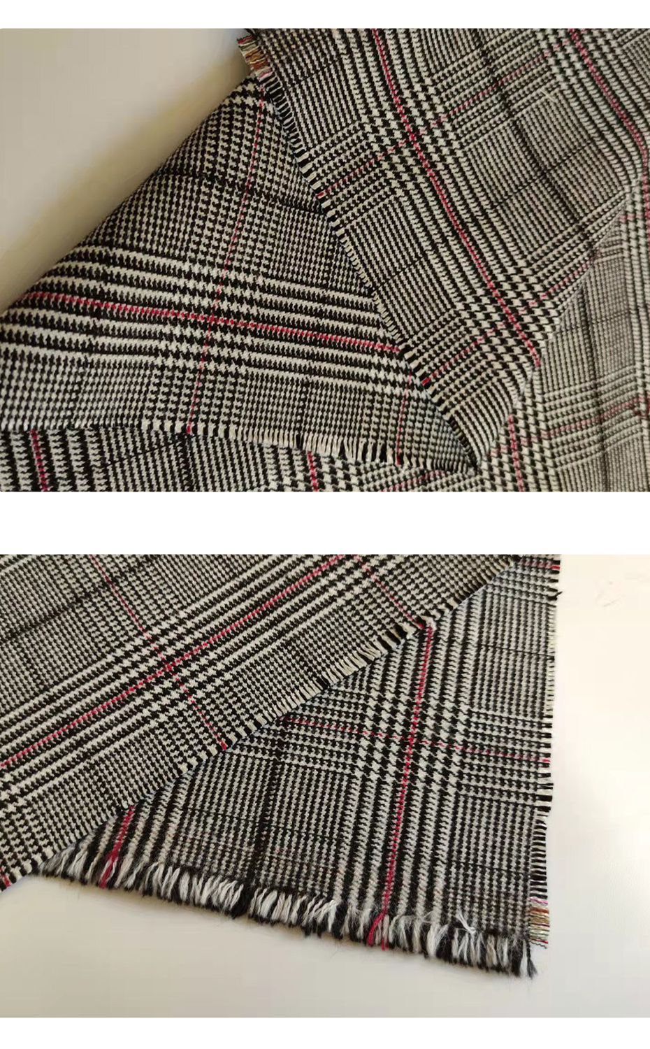 tr格子呢面料108