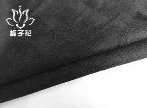50羊毛黑色单面顺毛呢