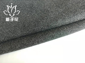 80羊毛黑色麦尔登呢
