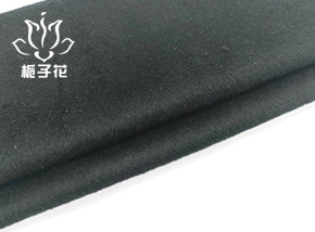 50羊毛藏青单面顺毛呢