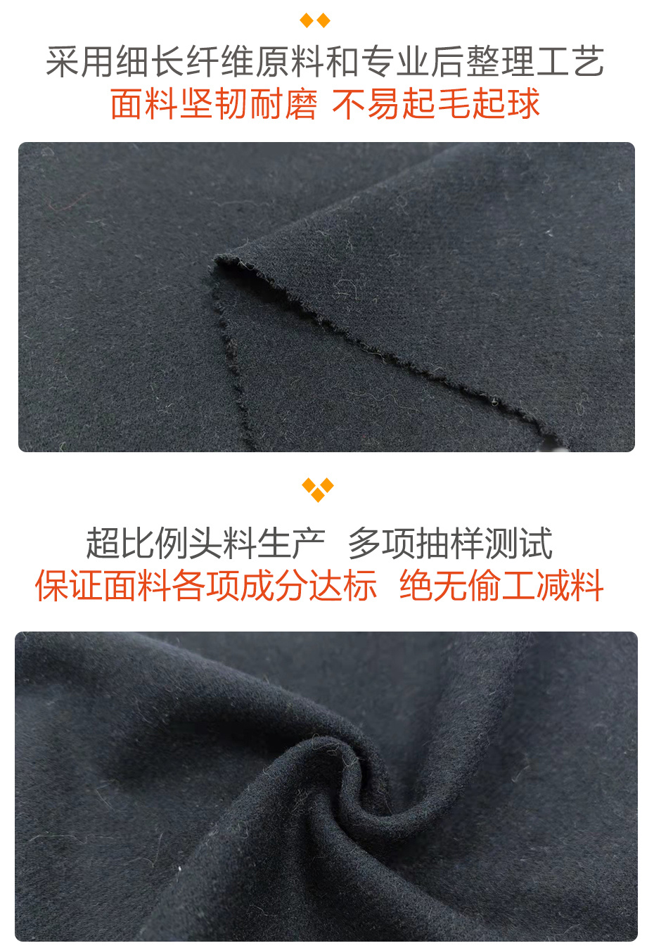 斜纹法兰呢布料65