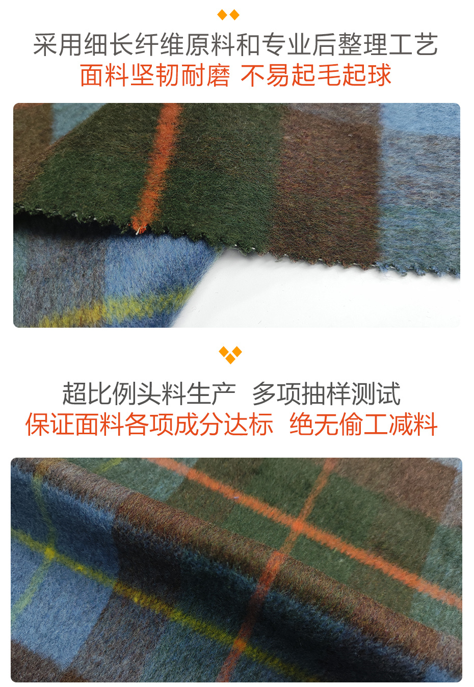 格子呢面料68