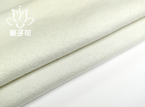 50羊毛白色双面顺毛呢
