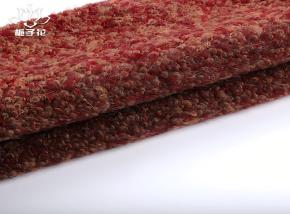 13羊毛圈圈呢羊驼面料